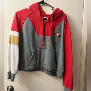 49ers Cropped hoodie